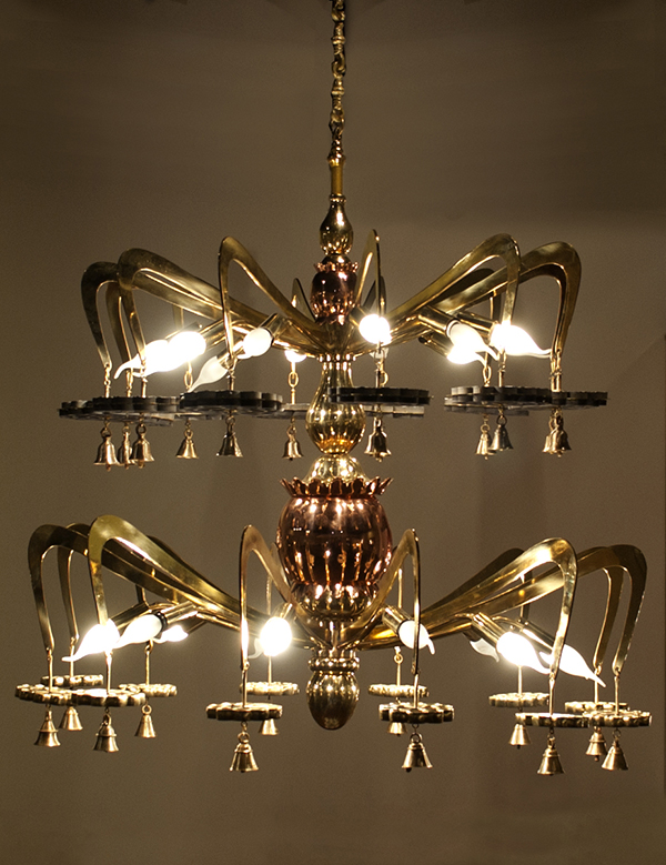 Aachapam Chandelier  by Sahil & Sarthak for Kerala Sutra
